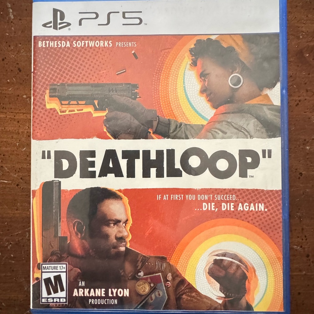 Blue PS5 Video Game Deathloop PlayStation NEW